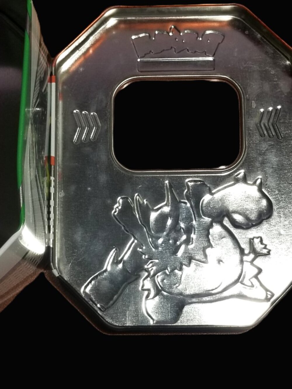 Pokemon Emboar Collector Tin Black/White 2013 Empty Metal Storage Case Nintendo - Picture 11 of 12